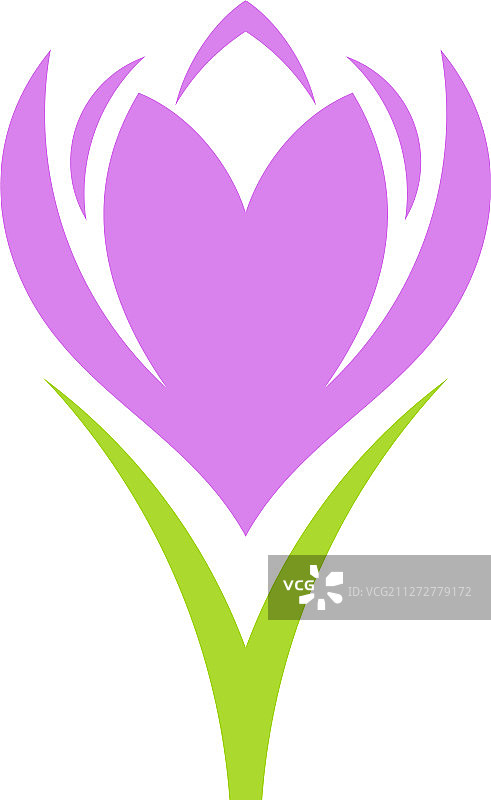 番红花Logo图片素材