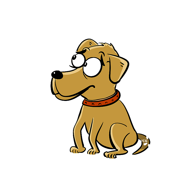 一只小狗图片素材