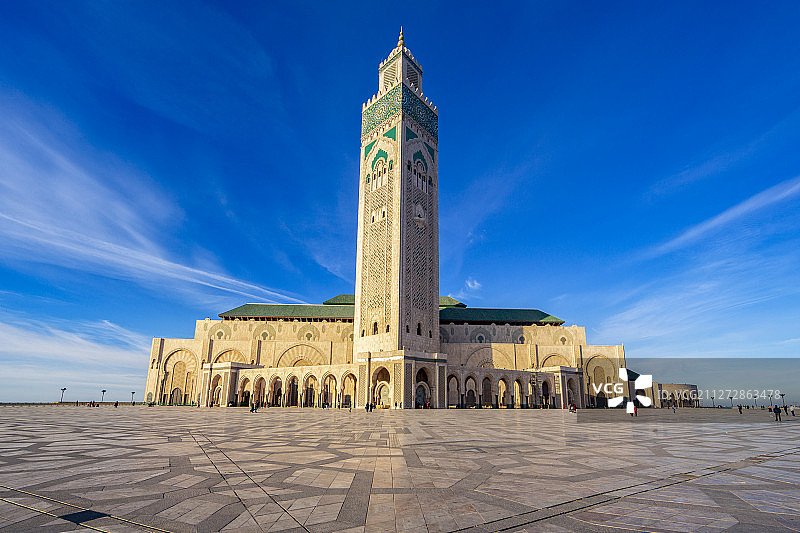 哈桑清真寺图片素材
