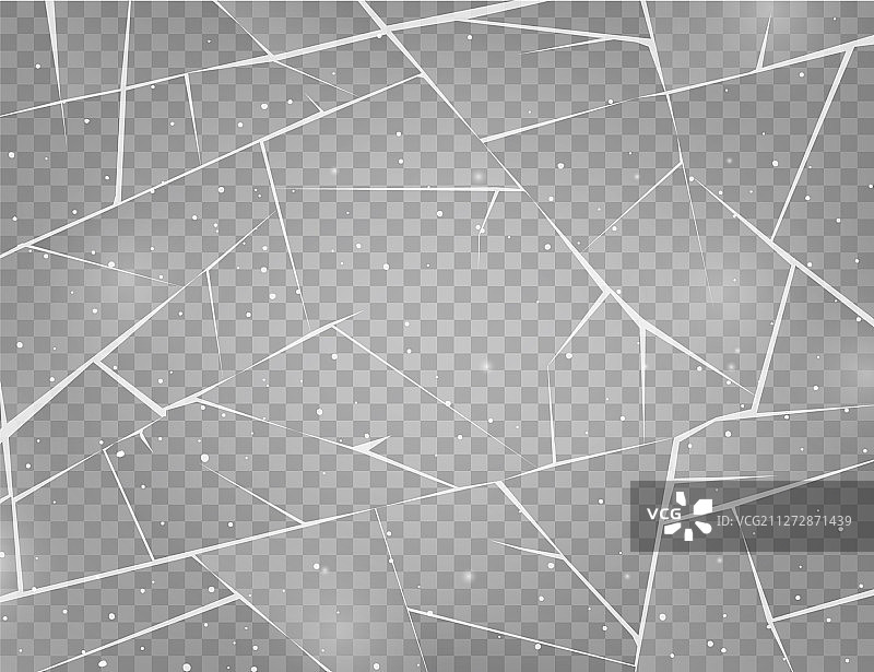 逼真冰裂纹冷冻玻璃表面图片素材