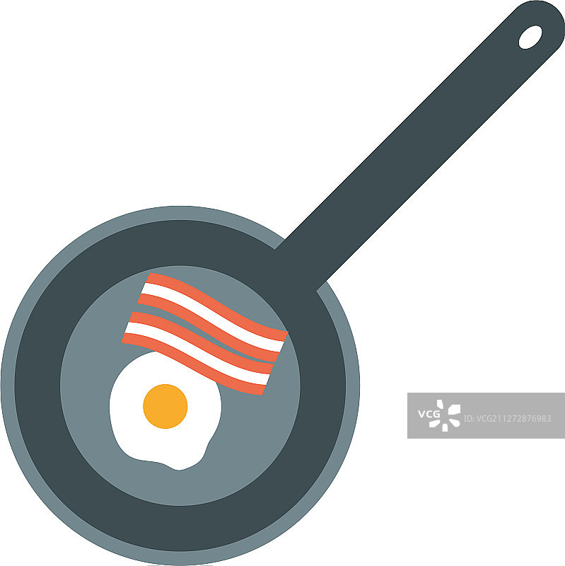 露营锅扁平图标设计图片素材