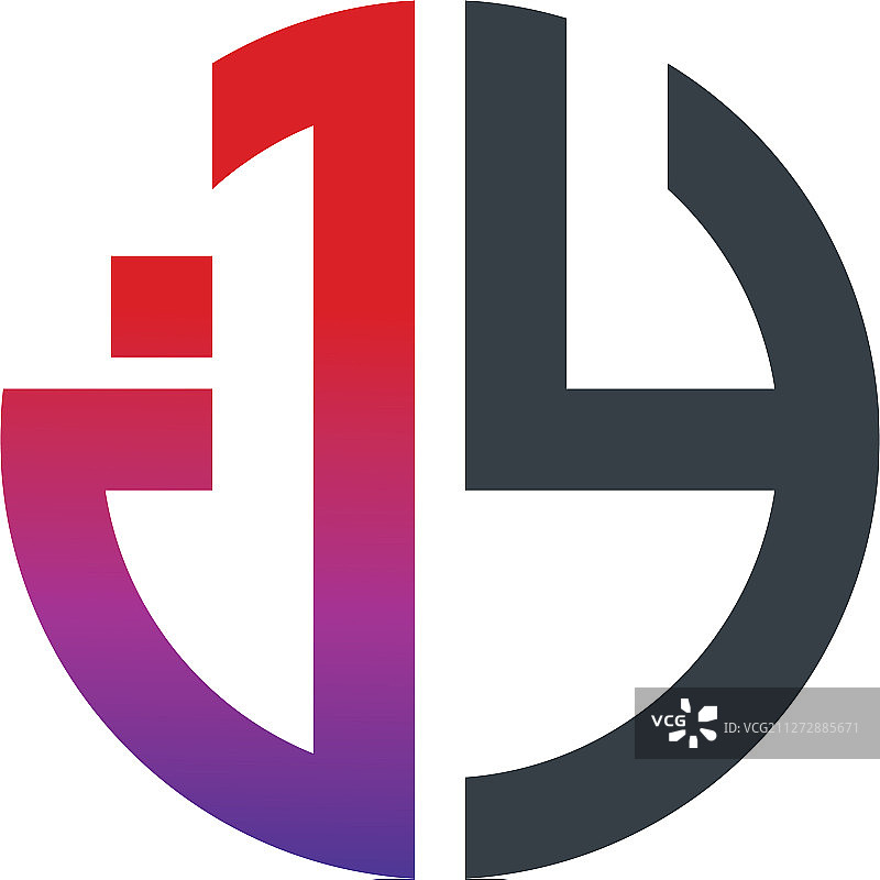 字母JY创意设计标志图片素材
