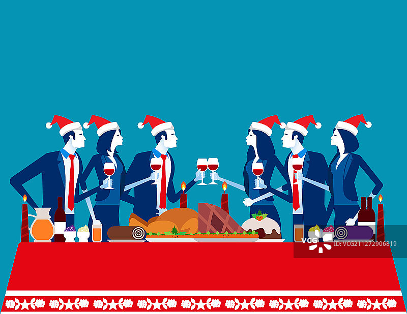 派对社交活动概念商务图片素材