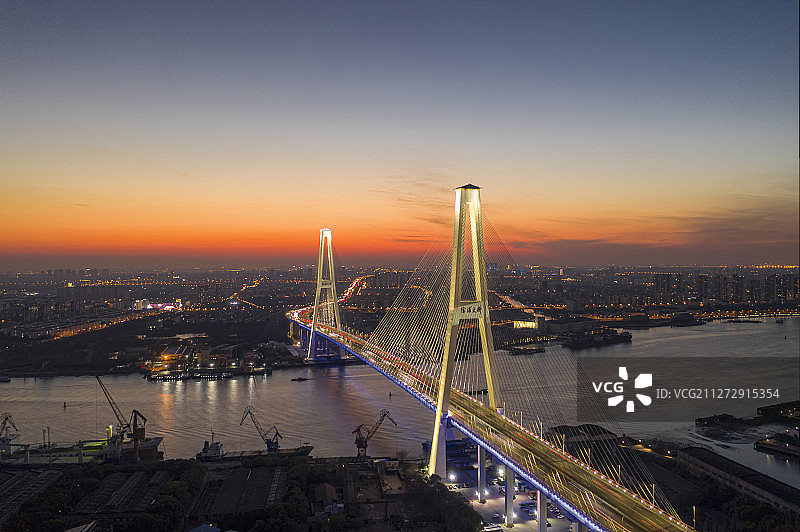上海徐浦大桥图片素材