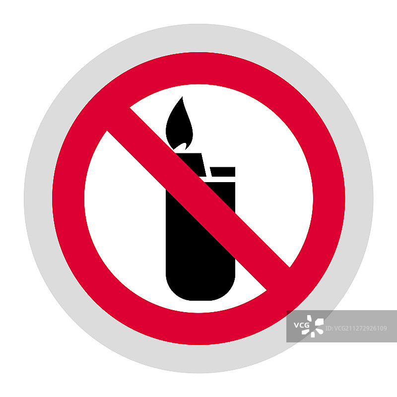 现代圆形禁止标志贴纸图片素材