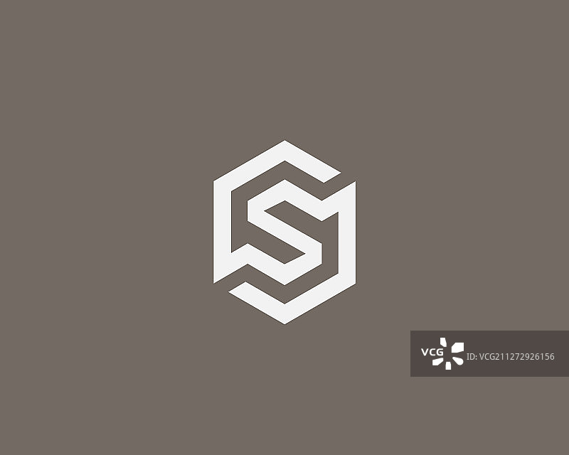 抽象字母S logo图标设计图片素材