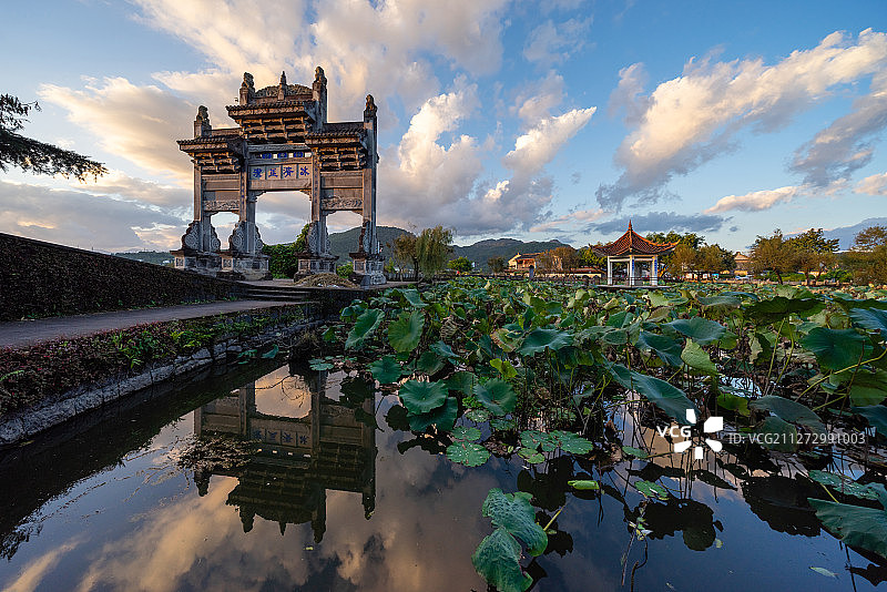云南腾冲和顺古镇图片素材