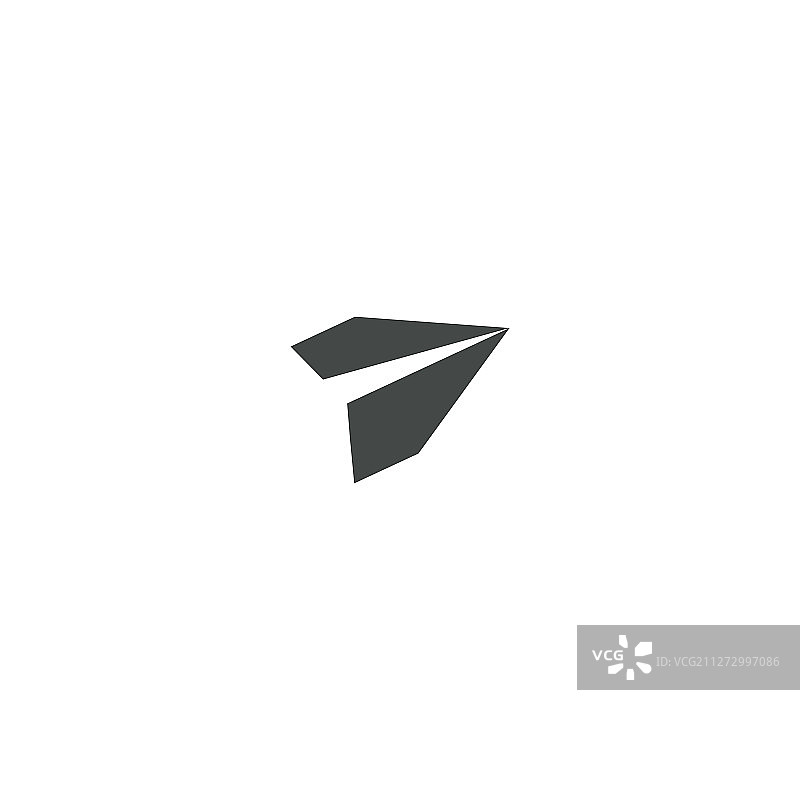 纸飞机邮件发送信息图标图片素材