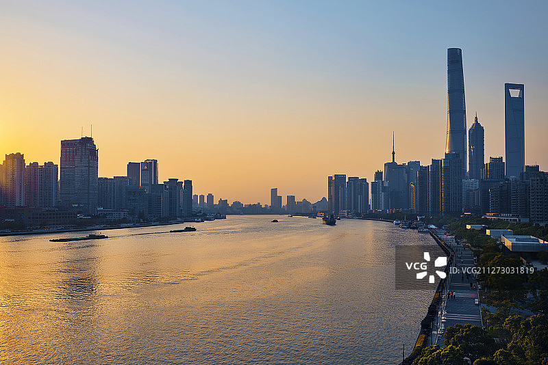 外滩夜景图片素材