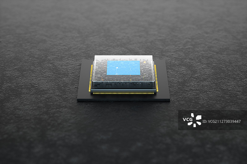 集成电路芯片图片素材