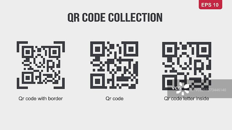 互联网相关二维码合集图片素材