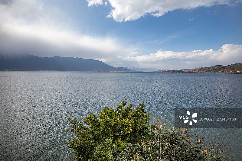 双廊洱海湖景图片素材