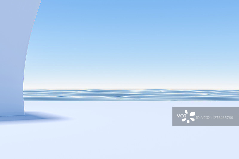 3D简洁背景空间图片素材