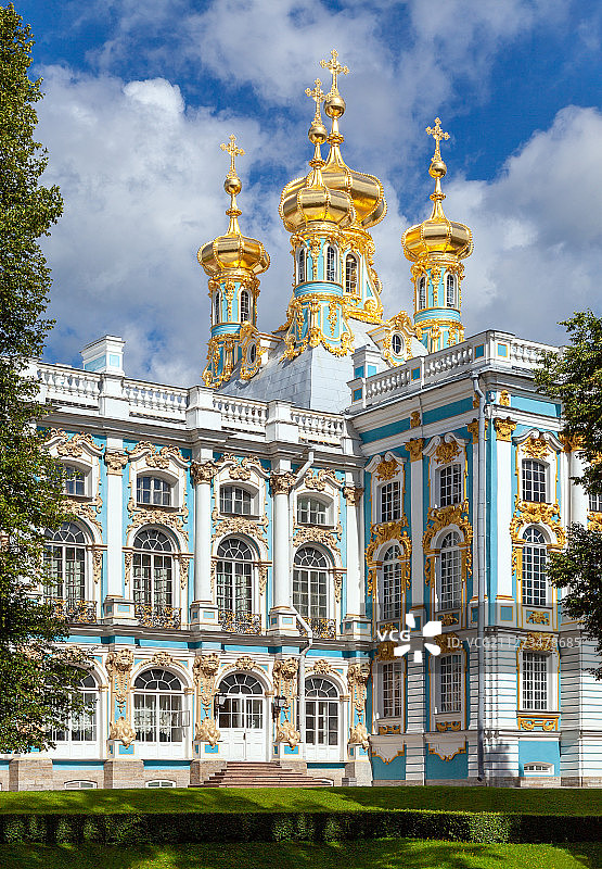 俄罗斯圣彼得堡精美古典建筑图片素材