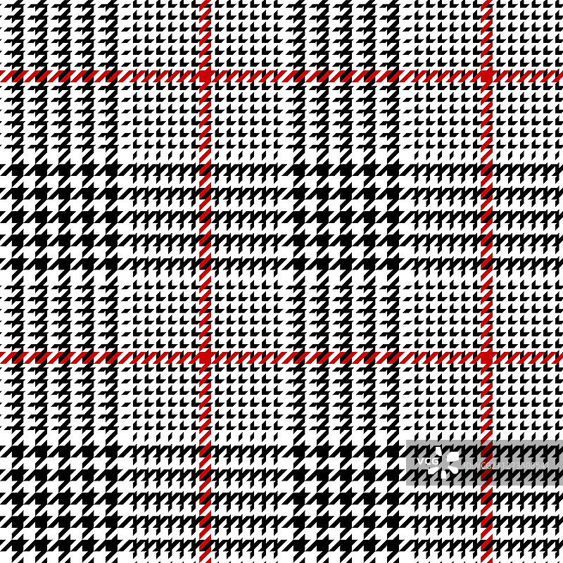 无缝格伦格子图案图片素材