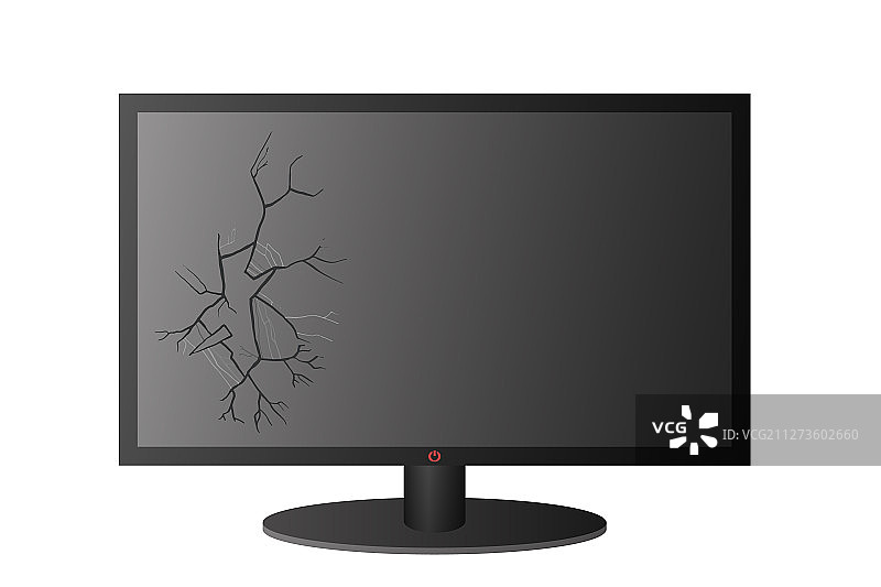 屏幕已损坏图片素材