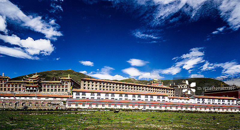 四川壤塘县自然风光图片素材