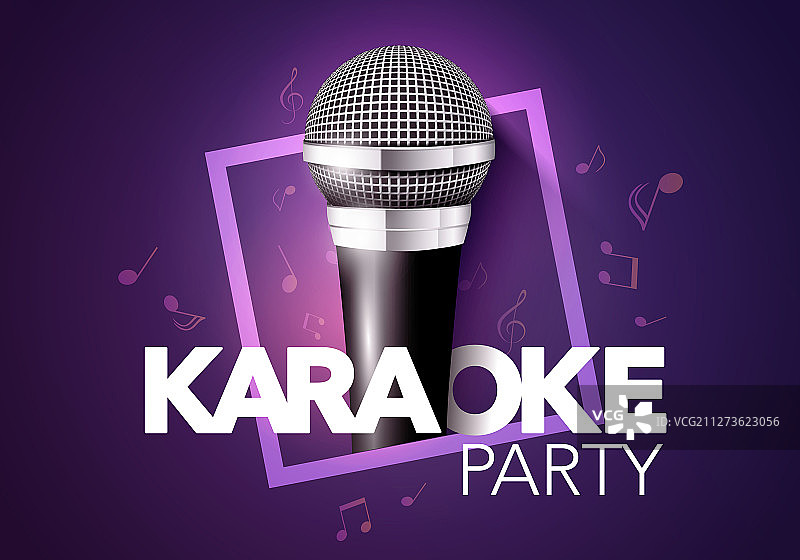 卡拉OK派对banner图片素材