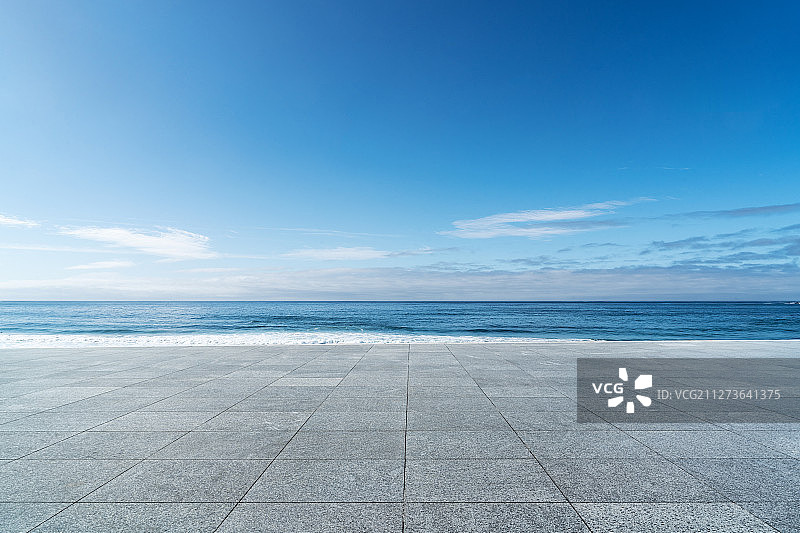 海边的空旷地面图片素材