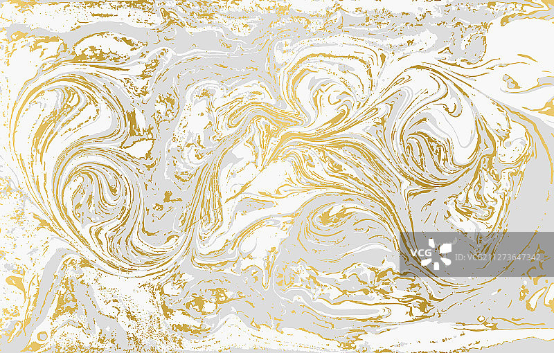 灰色和金色玛瑙波纹图案图片素材