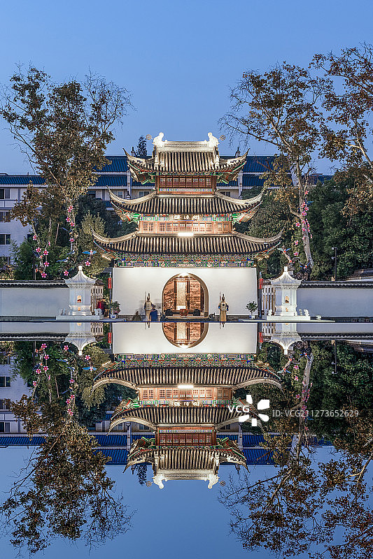 南京科举博物馆明远楼图片素材