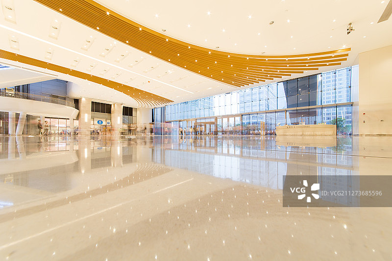 苏州中心内景图片素材