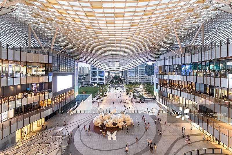 苏州中心外景图片素材