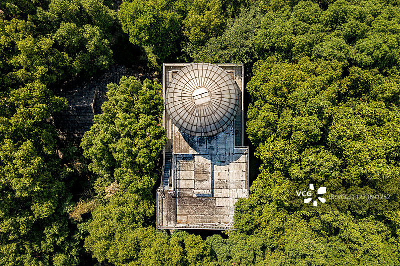 航拍苏州公园图片素材