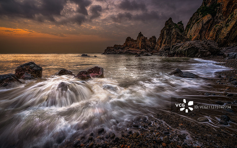 温州 洞头  半屏山图片素材