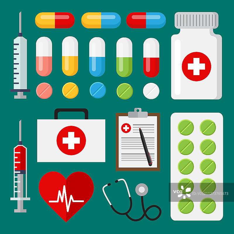 医疗图标合集图片素材