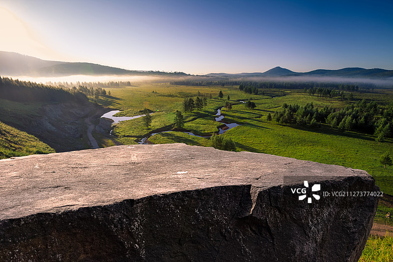 巨石平台图片素材