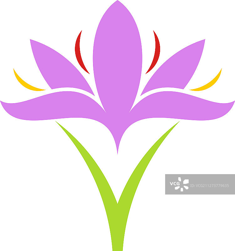 番红花Logo图片素材
