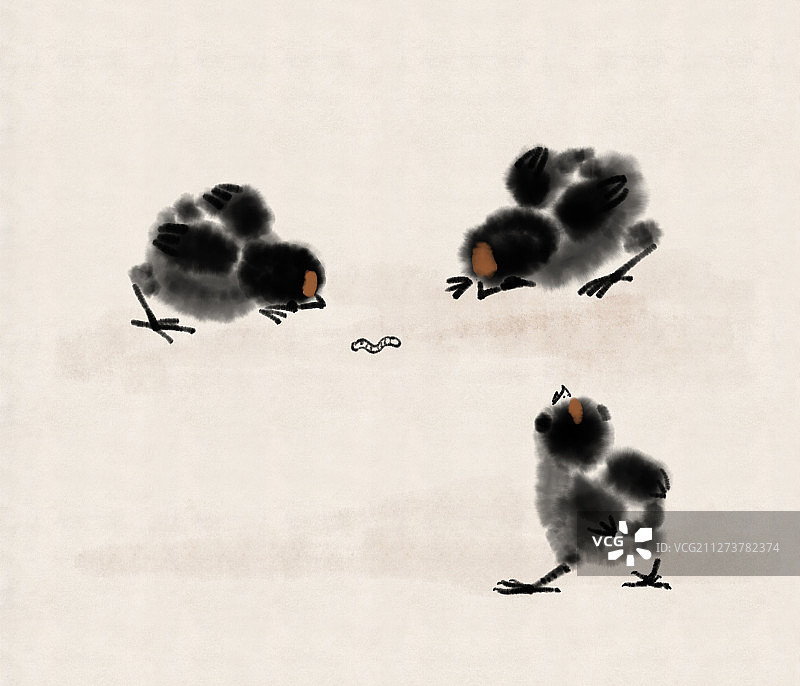 小鸡图片素材