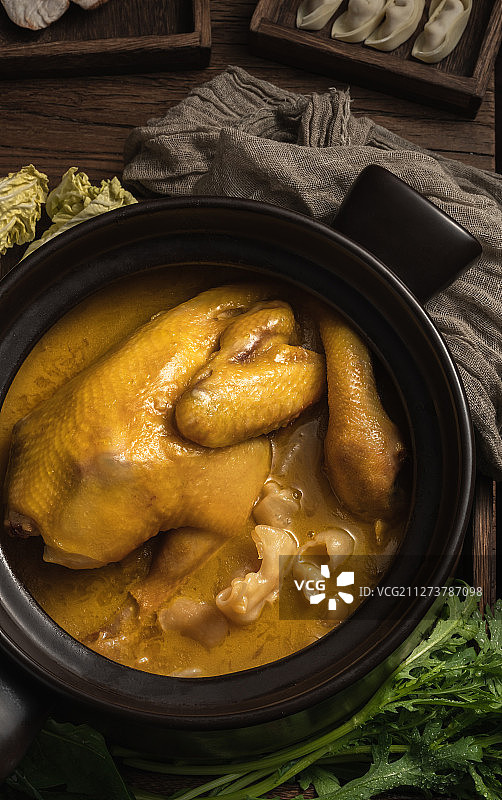 花胶鸡汤图片素材