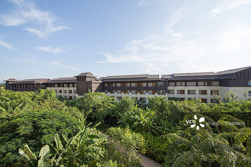 云南西双版纳希尔顿逸林度假酒店图片素材