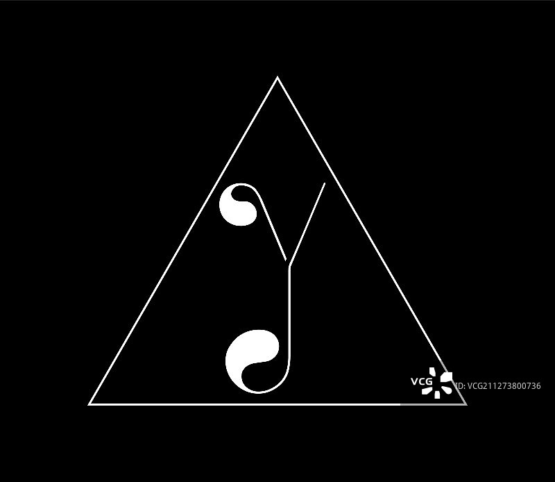 餐厅奢华字母Y标志模板图片素材