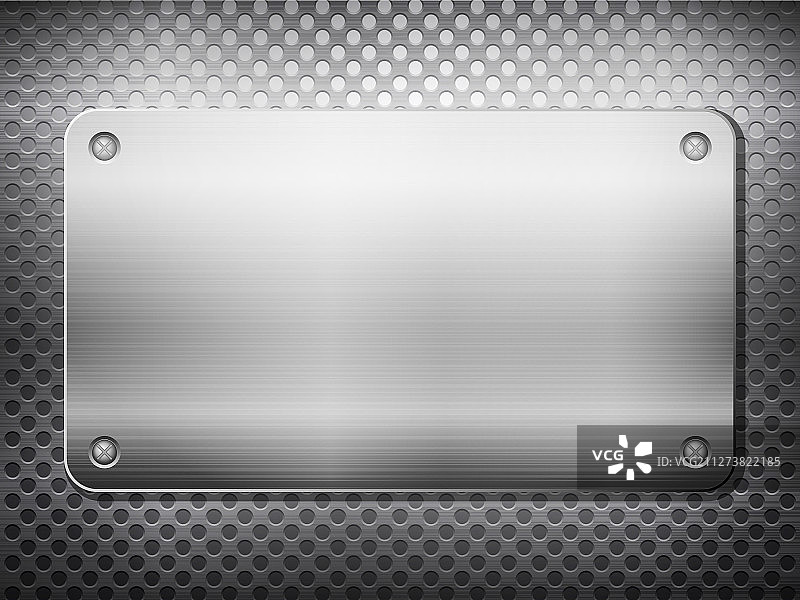 黑色金属网格方板图片素材