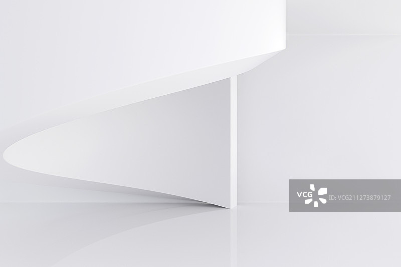 3D现代抽象简洁空间背景图片素材