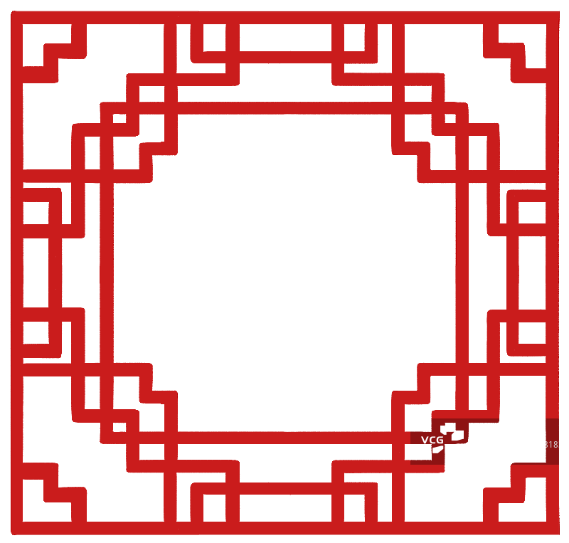 红木窗花图片素材