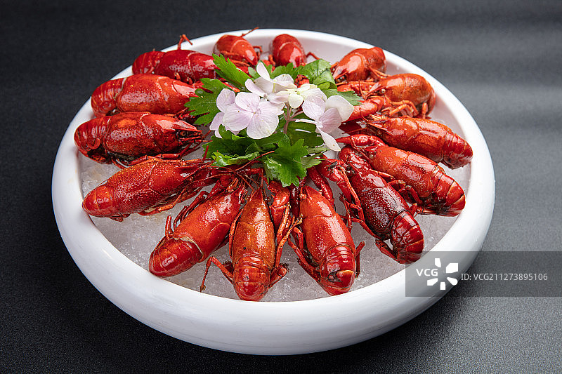 冰镇小龙虾图片素材