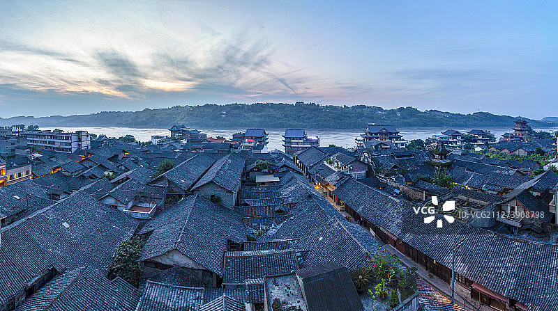 中国李庄-脊梁图片素材