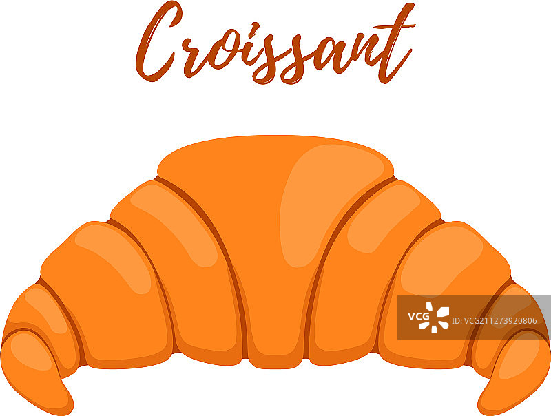 羊角面包法式蛋糕甜面包美味图片素材