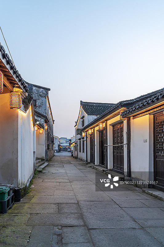 绍兴诸暨枫桥古镇图片素材