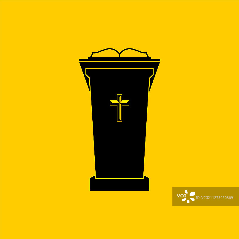 基督教符号、椅子与传教士图片素材