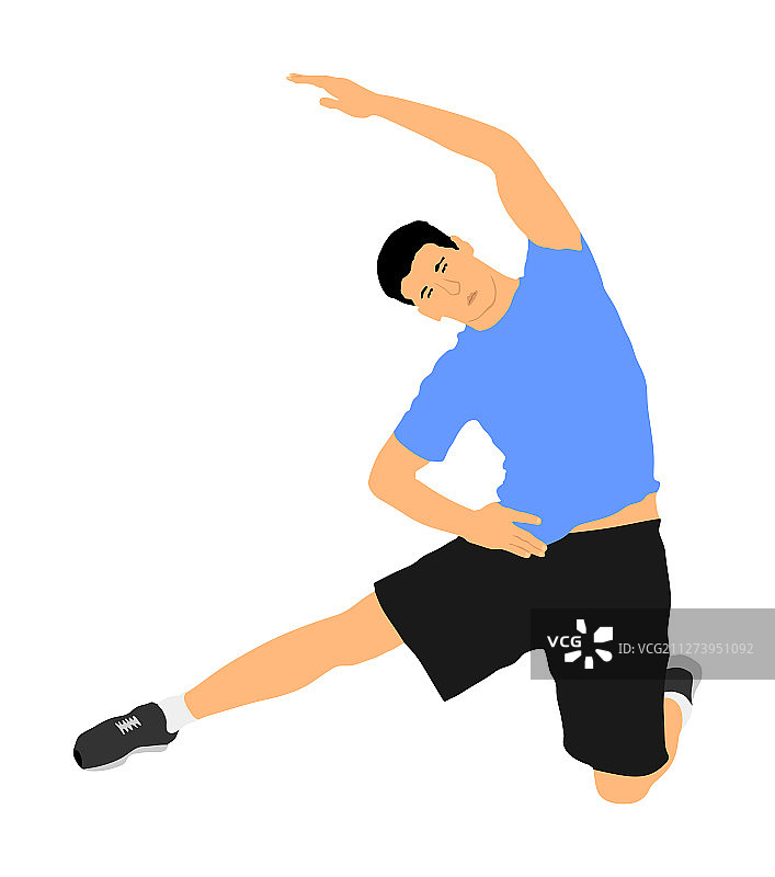 健身房训练中的健身教练图片素材