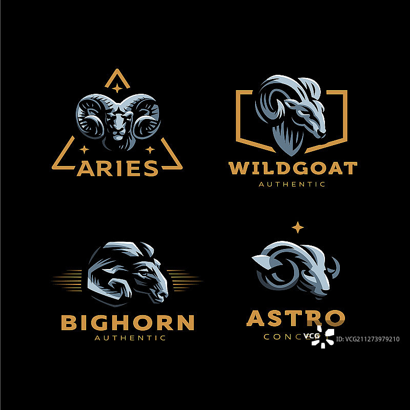 白羊座山羊图片素材