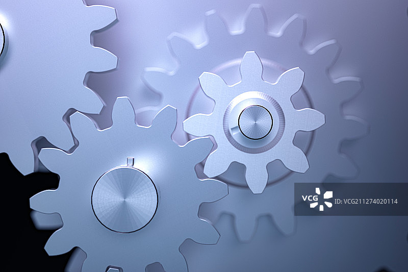 3D齿轮组图片素材