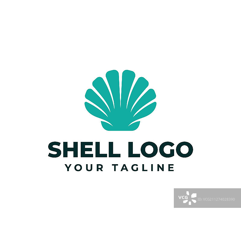 海螺珍珠牡蛎海鲜餐厅标志图片素材