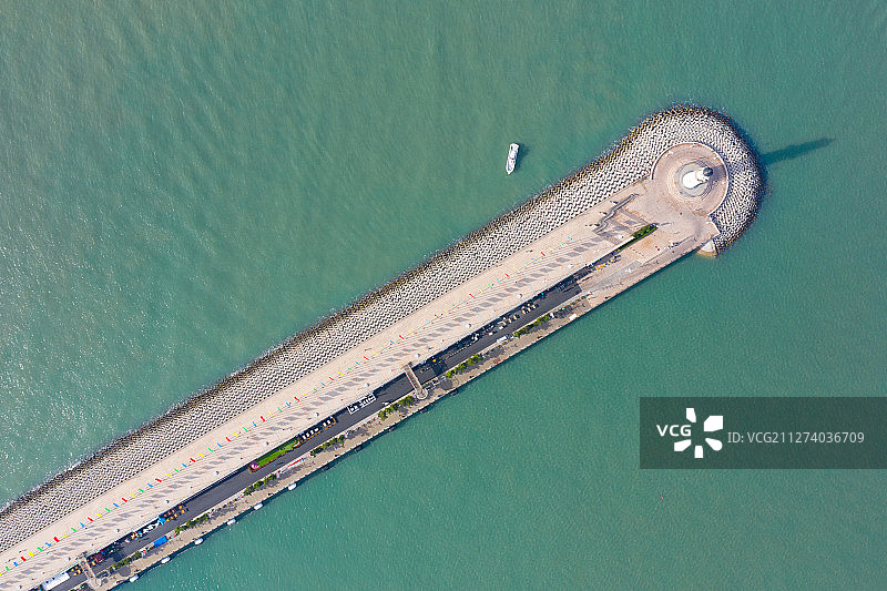 海中坝图片素材