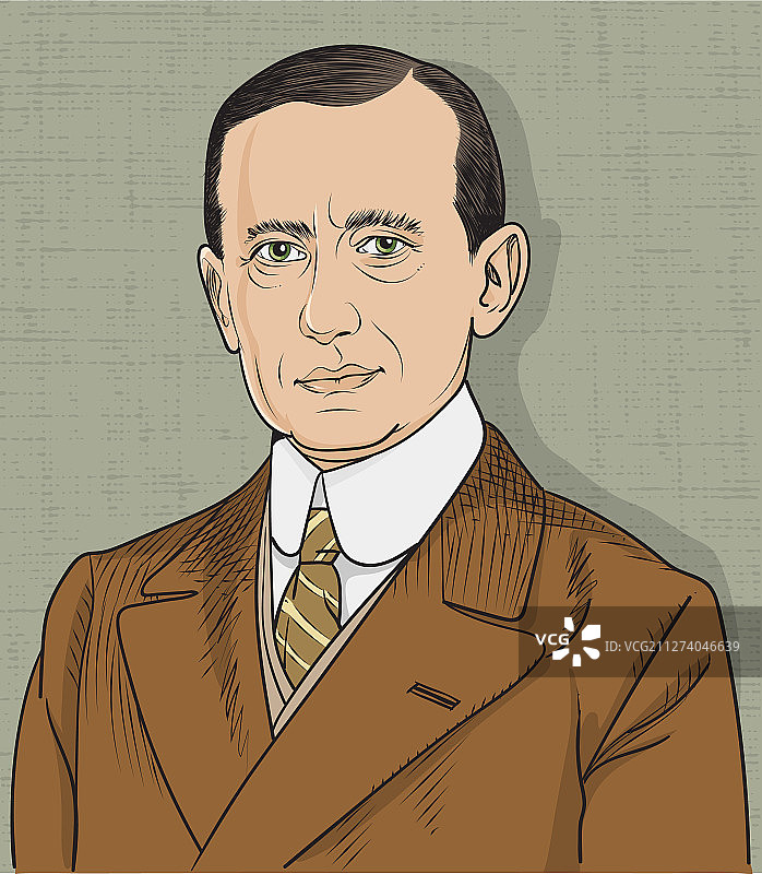 古列尔莫·马可尼图片素材